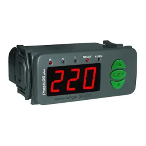 MONITOR DE TENSION PARA CARGA TRIFASICA 90-240V FULL GAUGE
