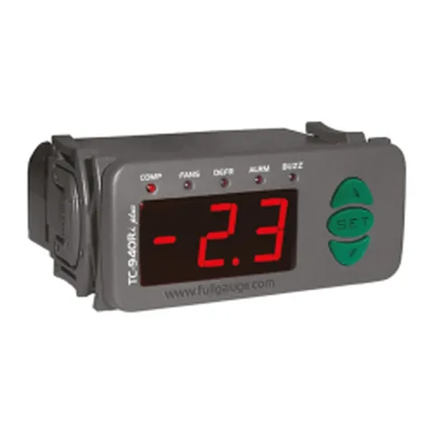CONTROL DE TEMP. DIGITAL CON DOBLE SENSOR -50 A 75ºC 12VDC TC-940 FULL GAUGE