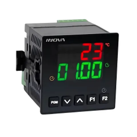 CONTROL DE TEMP. Y TIEMPO P/LAVADORA BORNERA TC J 85-250VCA 10A 750°C 240V BZ 12V/40MA INOVA