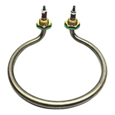 RESISTENCIA P/AGUA 2000W 220V Ø165MM TUBO Ø10MM BUJES ARRIBA